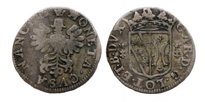 Franciaország Lotaringia IV. Károly 1626-34 garas én. Nancy R!